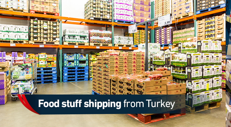  شحن المواد الغذائية من تركيا - Shipping food from Turkey
